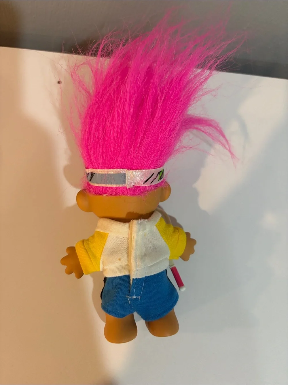 Russ Berrie My Lucky Tennis Player troll doll